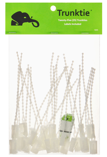 RJ45 Trunktie Pack (White)